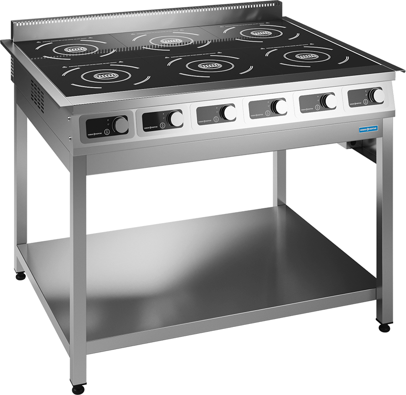 Плита индукционная напольная с 6 зонами нагрева Челябторгтехника ПЭИ-6 ...